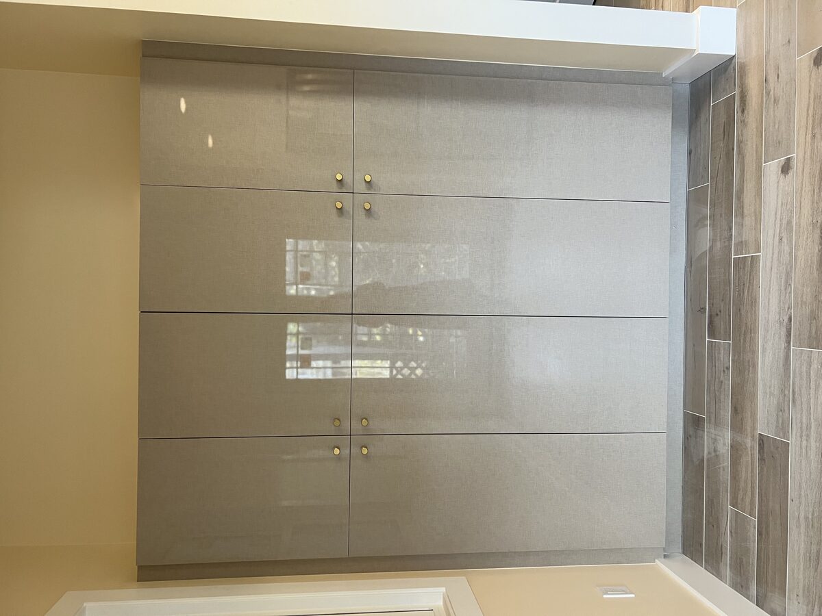 Custom closet cabinetry